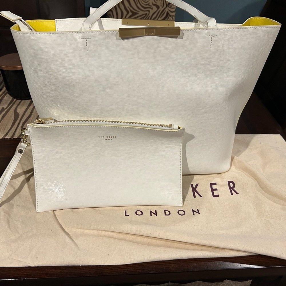 Authentic Ted Baker Leather Tote